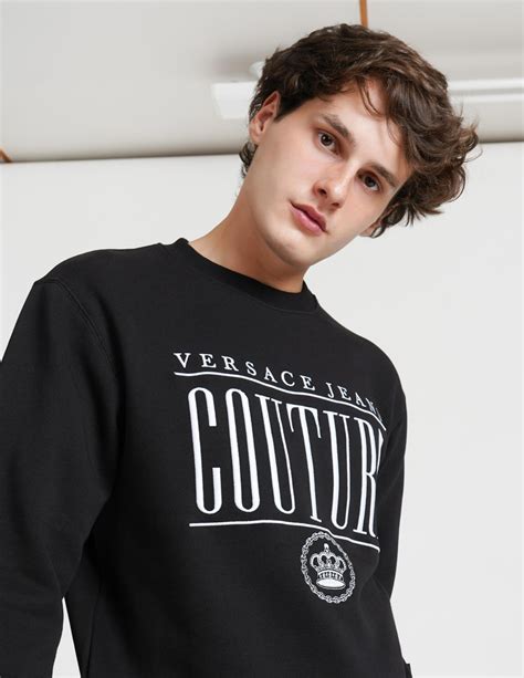 sudadera negra versace hombre|Amazon.es: Sudaderas Versace Hombre.